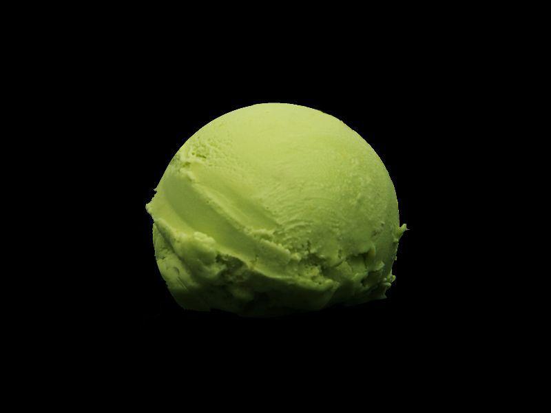 Green tea ice-cream